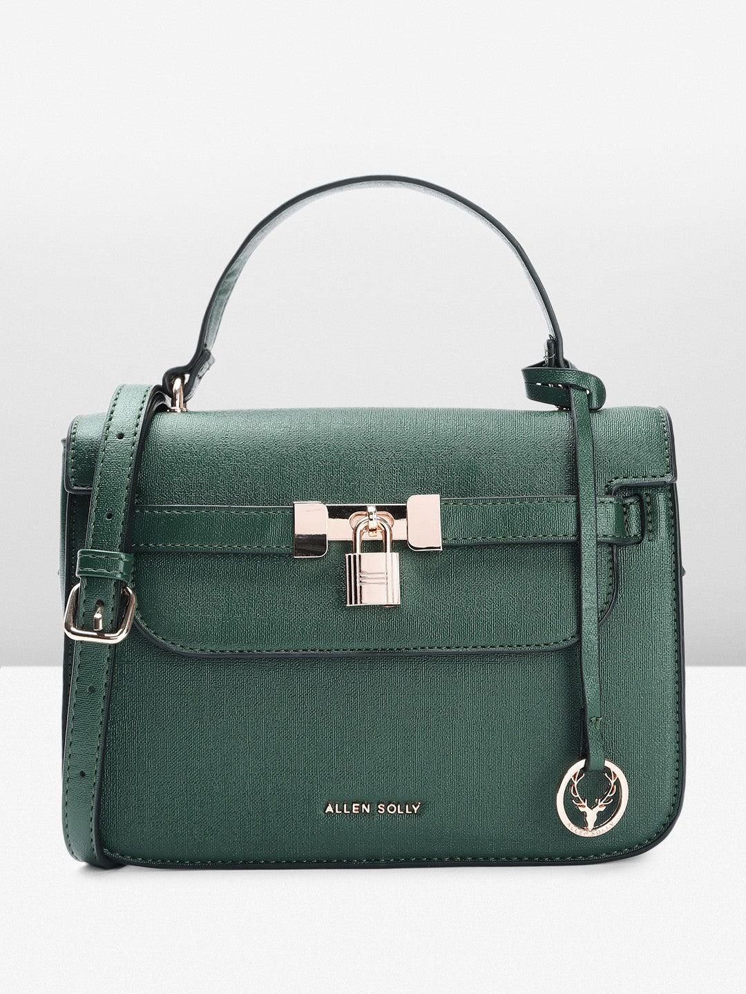 Textured PU Structured Satchel