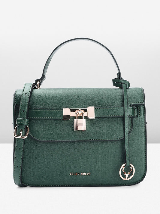 Textured PU Structured Satchel