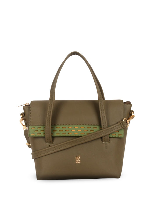 Structured Satchel Bag