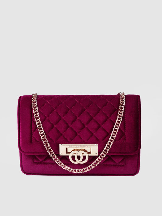 Soft Touch Red Shoulder Bag