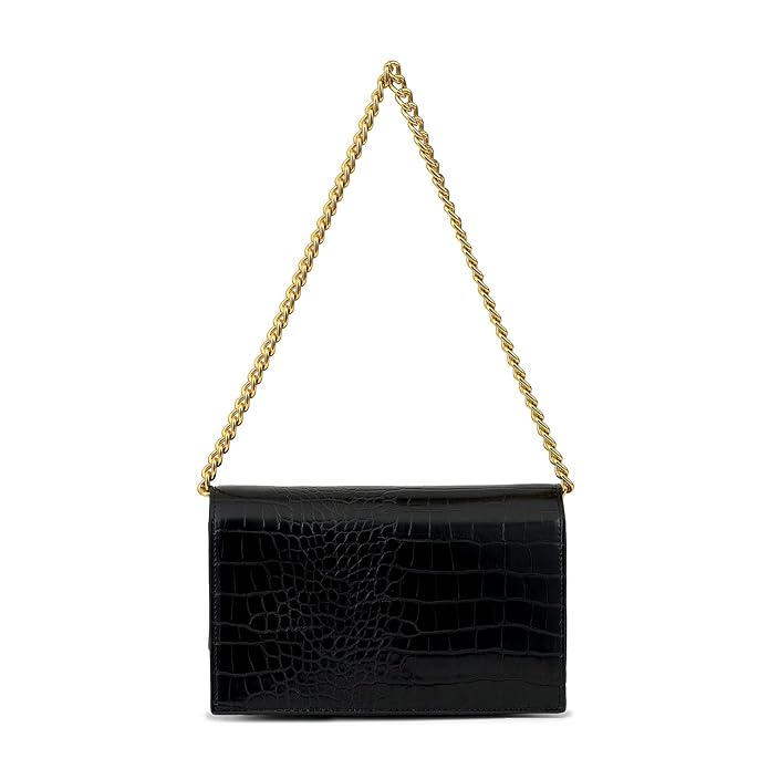Women Black Shoulder Bag Clutch