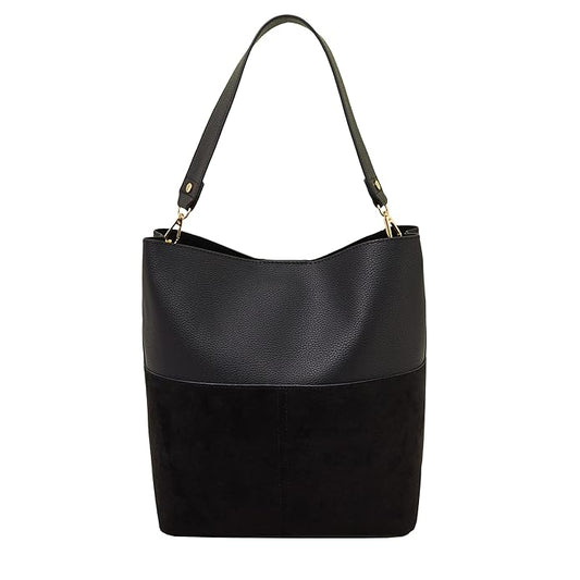 Women's Tan Bucket Shoulder Bag