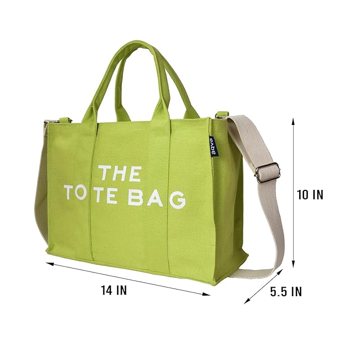 Women’s Heavy Cotton Canvas Shoulder Bag / Tote Bag