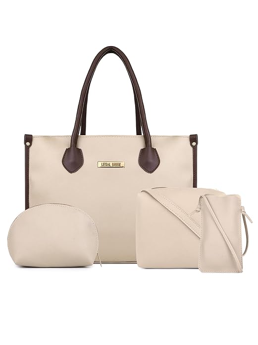 Textured Hand Bag Combo Of 4