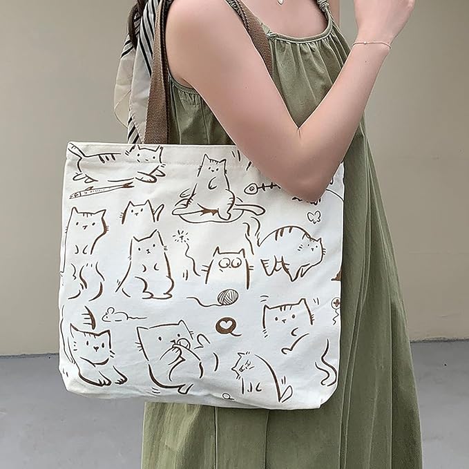 Reusable Cotton Tote Bag for Women