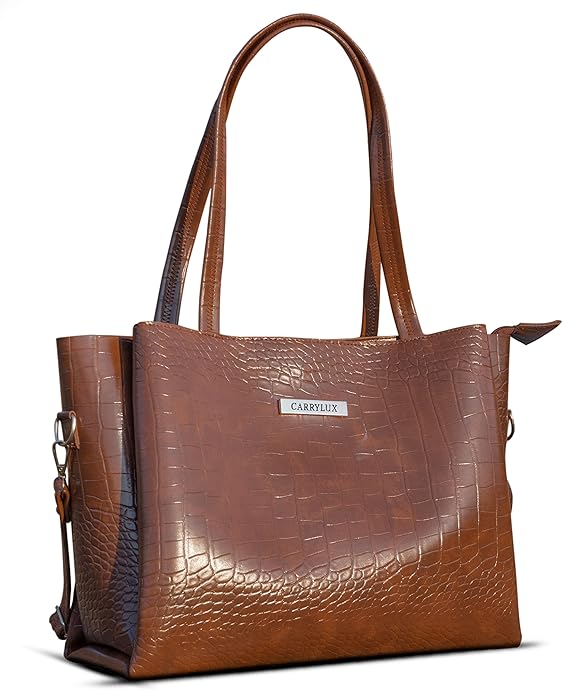 Large Capacity Croco Pattern Hand Bags for Women