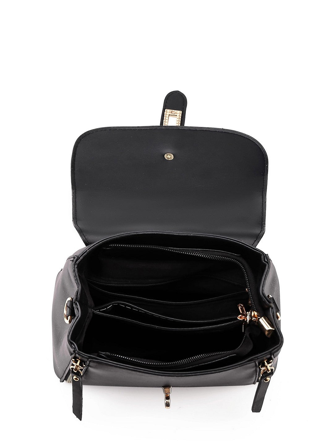 Structured Satchel Bag