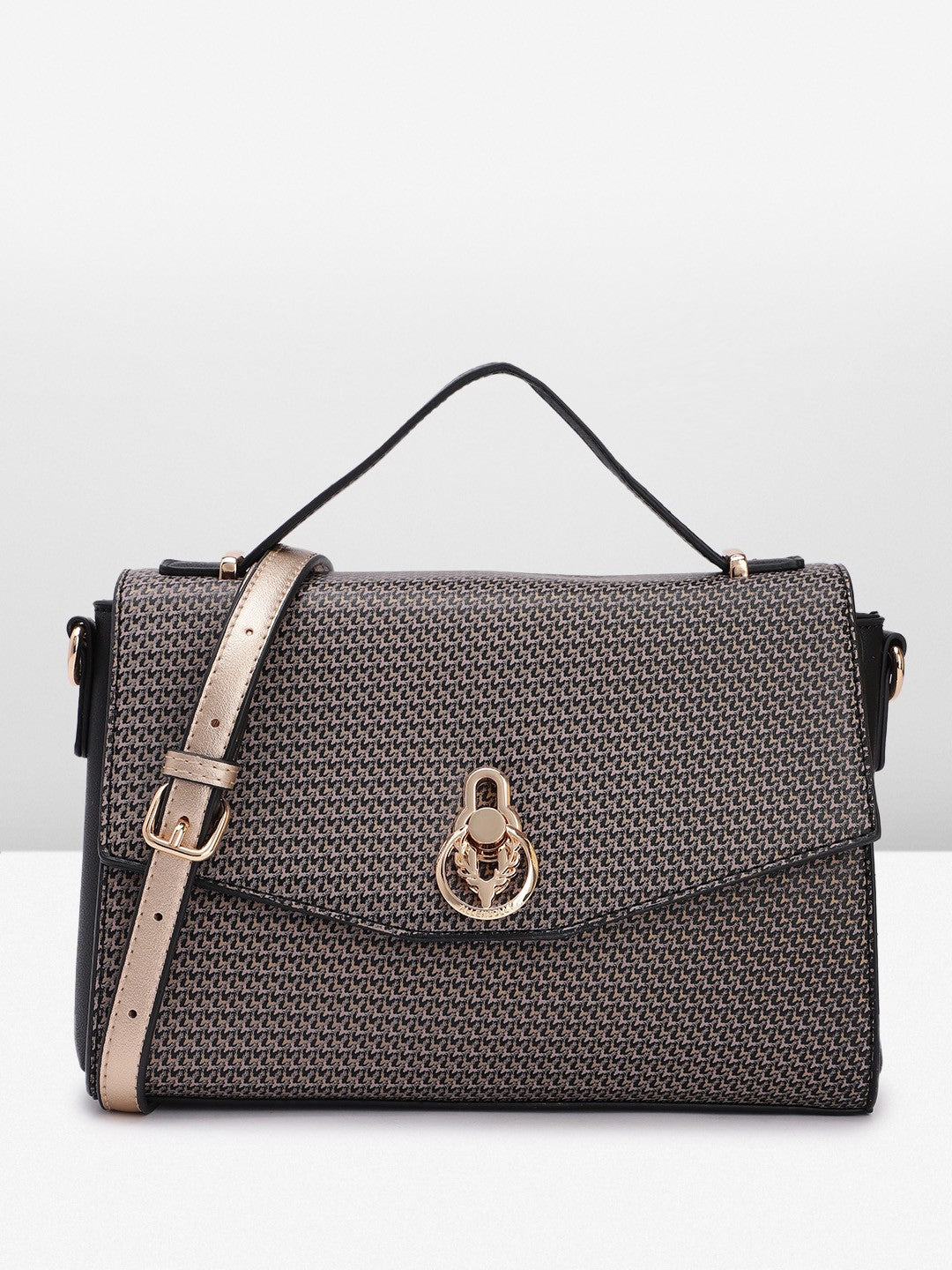 Printed Satchel Bag