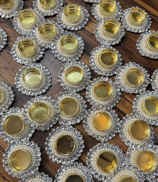 Decorated T-light Candle Holder(pack of 20)
