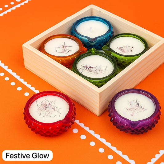 Festive Glow Candle