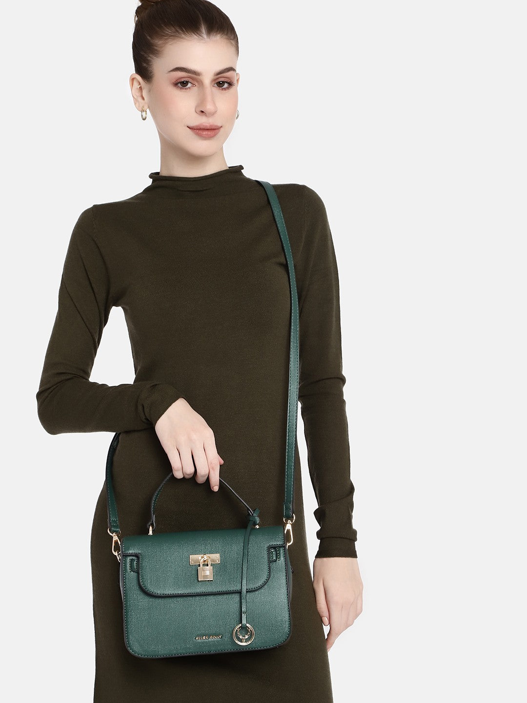 Textured PU Structured Satchel