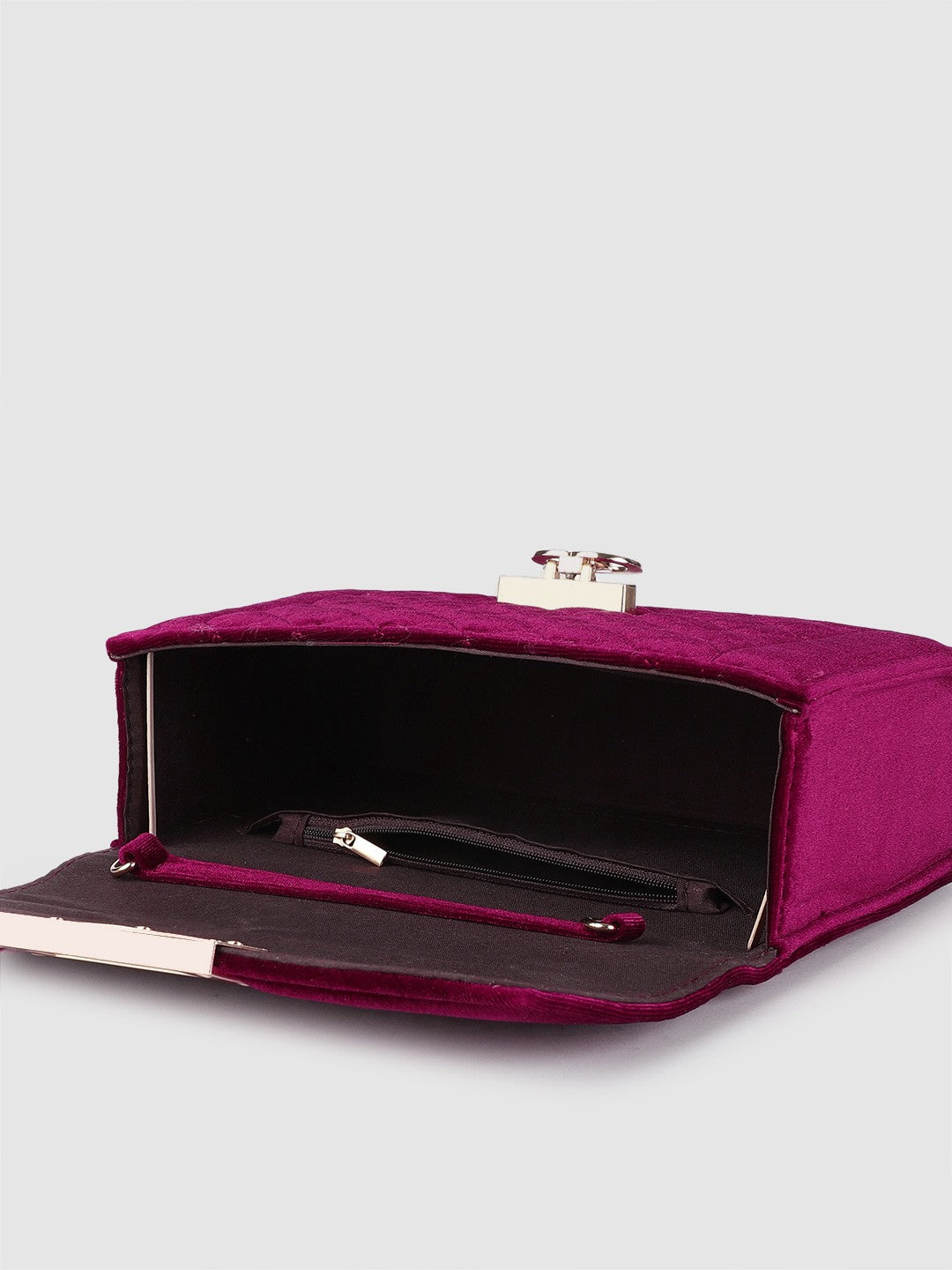Soft Touch Red Shoulder Bag