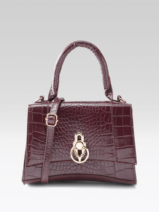 Structured Satchel Bag